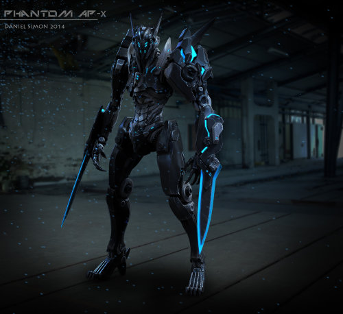 sekigan:  ArtStation - Phantom AP-X, Daniel Simon 