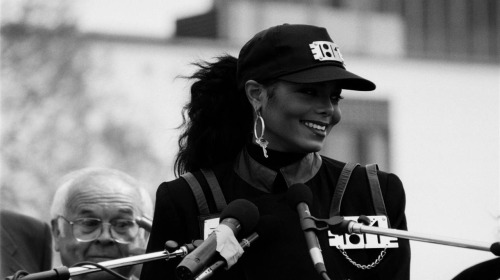 nastyjanet:  Hollywood Walk Of Fame Ceremony (1990).