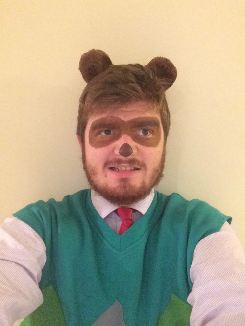 mrtumnus:  Final posting of Tom Nook costume/cosplay porn pictures