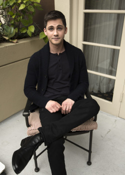 mockingjaysource:  Logan Lerman at the ‘Noah’