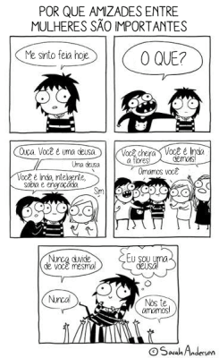 frasespoesiaseafins:  via Sarah Andersen