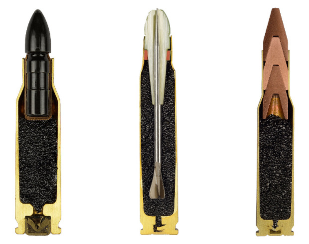 whiskey-wolf:  soundwaveoffical:  whiskey-wolf:  Cross Sections Of Various Ammunition