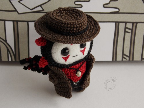 ann-the-amigurumer: Plague Doctor, the Space Traveller.