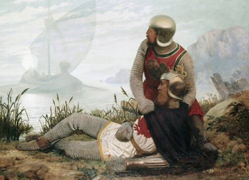 The Death of Arthur [c.1862]Artist: John Mulcaster Carrick