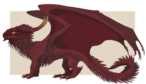 A drawing of Thordak the Cinder King I forgot to post! I’m catching up on campaign one, and I 