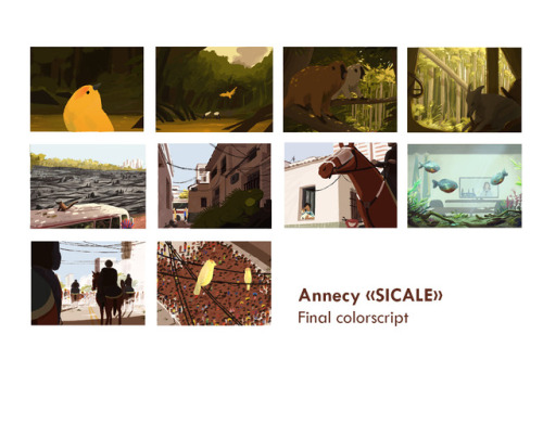 Visual develoment for our Annecy opening “SICALE”  : https://www.youtube.com/watch?v=C_HrJZZhj_AMy t