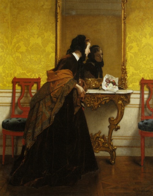 Anders Zorn - Portrait of Mrs. Howe - 1904 Alfred Stevens - The Bouquet - 1857 Alfred Stevens - Plea