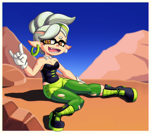 Punky Marie I did inspired by Splatoon 3, I’ll be surprised if she’s in this game at all