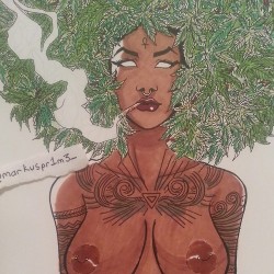 taint3ed:  saw this and it reminded me of you :) This is fucking badass. It’s like she’s mother nature or something. I’m so flattered OMFG  