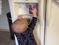 The many faces of children taking oral medication.