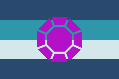  Gemmian: A xenic alignment to gemstones. i made flags for all of the xenic alignments for this post