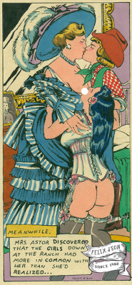 "Mrs Astor realized that the girls down at the ranch had more in common with her than she'd realized. . . ." A fantasy of the...