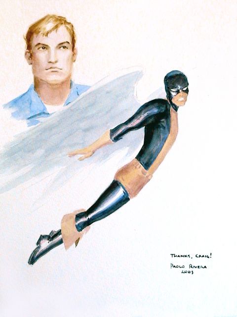 xcyclopswasrightx:  The original X-Men by Paolo Rivera