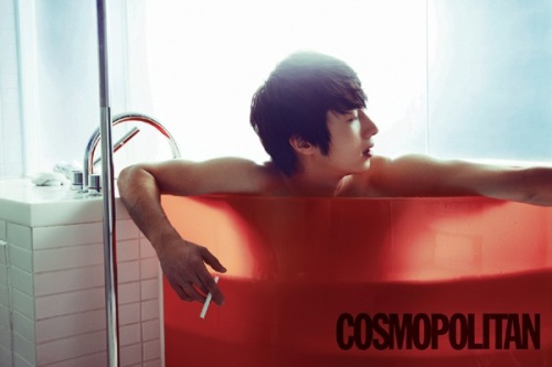 kmagazinelovers:  Jung Il Woo - Cosmopolitan Magazine 