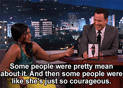 huffingtonpost:  This is why Mindy Kaling is our hero. Watch the full interview here. 