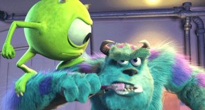 demilypyro:me: *brushing my teeth*the little Mike Wazowski in my brain, every time: Come on, fight that plaque! Fight that plaque! Cute girls don’t have plaque!