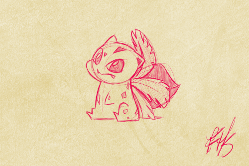 My AC Is Still Broken So I’m Still Too Hot To Do Much More Than Doodle And Play Pokemon XD S-so Here’s
