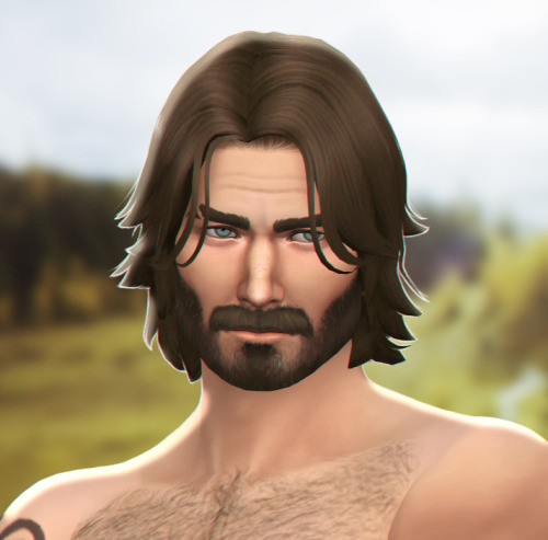 * Stranger - base game compatible male hairstyle, all LOD’s, all maps, 27 EA swatches+extras, from t