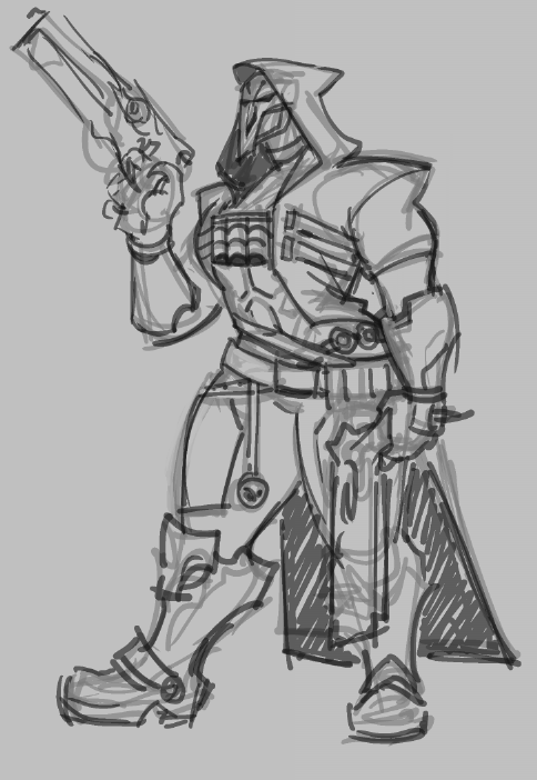 sprigganart:im obsessed with reapers gams and out of control shoulder to waist ratio im sorry