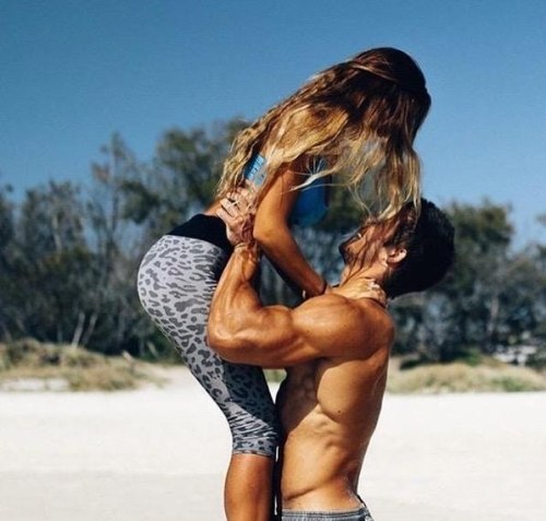 Fit couple.