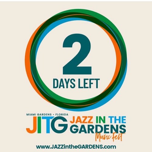 Let&rsquo;s get LIT! 2 days &lsquo;til the 2019 Jazz in the Gardens Music Festival and ready is an u