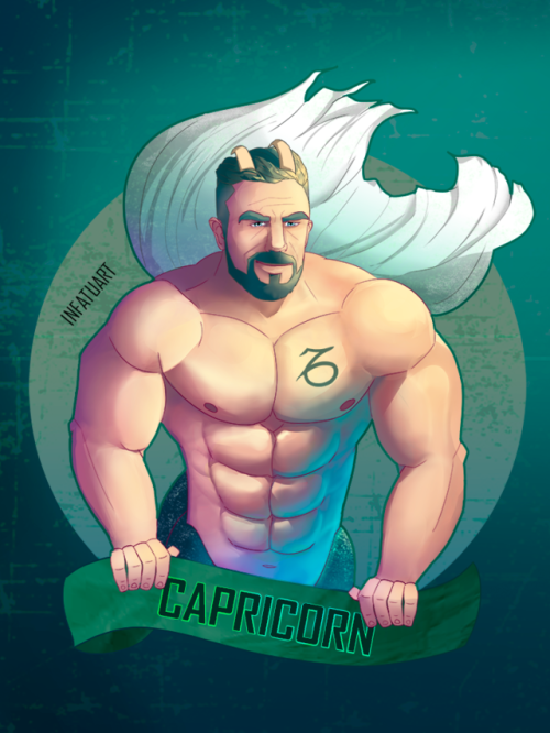 infatuart:  Capricorn ZodiacThird in the series of zodiac muscle men is Capricorn!For access to NSFW content, follow my Patreon: www.patreon.com/infatuartSocials:www.instagram.com/infatuartwww.twitter.com/infatuart