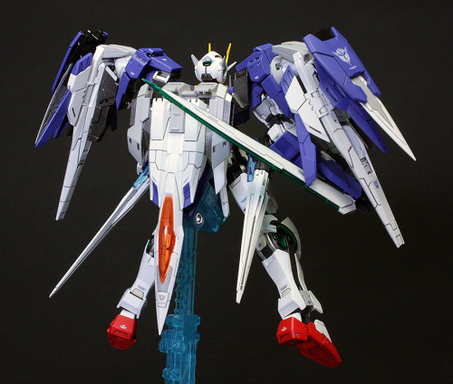 gunjap:  RG 1/144 00 Raiser Painted Build adult photos