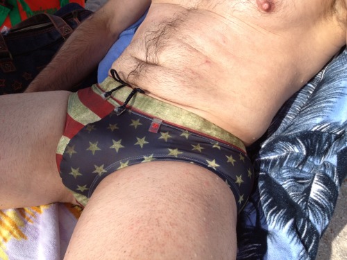 Stars and Stripes Speedos porn pictures