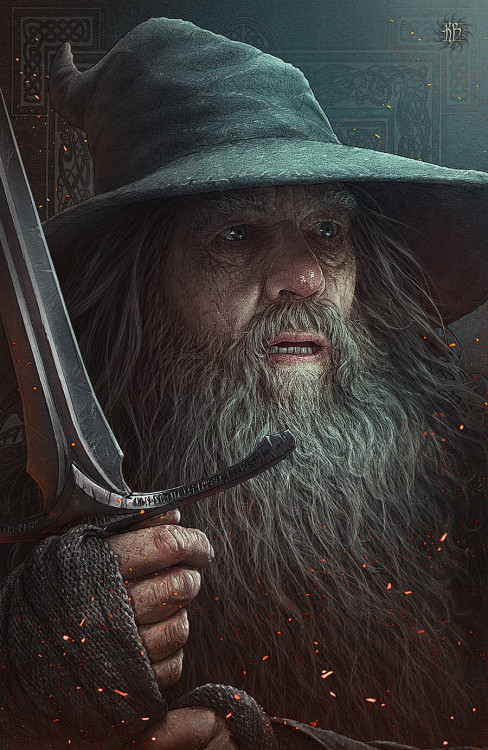 Hobbit Fanart - Gandalf the Gray  Kerem Beyitwww.artstation.com/artwork/Yeo5mV 