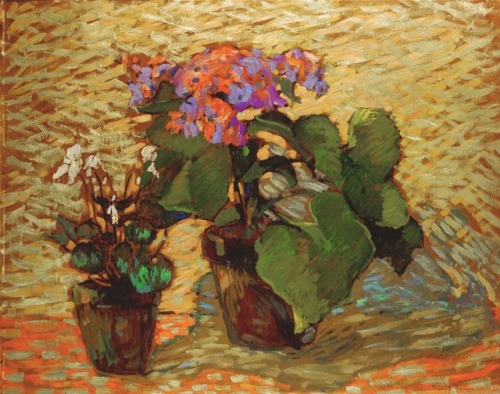 Pots of Geraniums, Robert Antoine Pichon, 1915-20