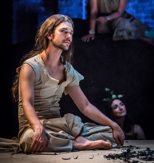 aconissa:choose your fighter (bacchae edition): hippie ben whishaw dionysus who runs the local vegan