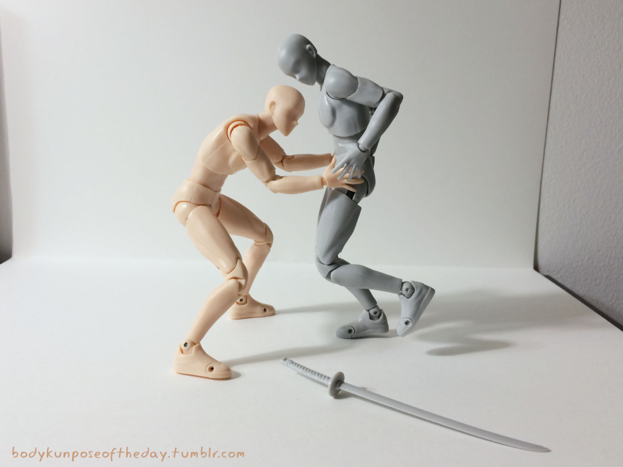 bodykunposeoftheday:  Well… that took an unexpected turn. [edited pics 2 and 7