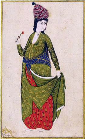 Two Ottoman women by Abdullah Buhari, 18th c.