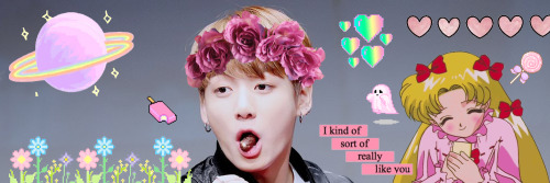 JUNGKOOK + VKOOK (KAWAII) HEADERS╰☆╮ like if u save or use╰☆╮