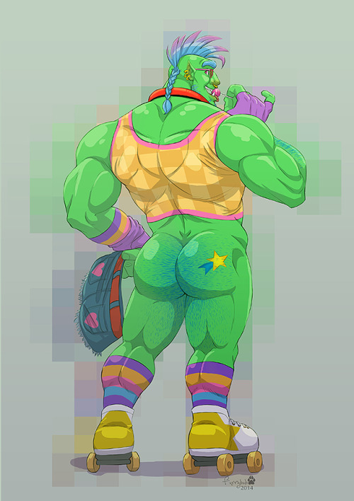 bobbylontra:  Candy Orc strikes again. Sorry, I couldn’t resist drawing this xP 