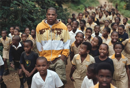 cetothegenius:These children showed Jay- z the six miles they have to walk to get drinkable water fo