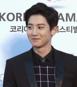 sefuns:Chanyeol at 2015 Korean Drama Awards: red carpet
