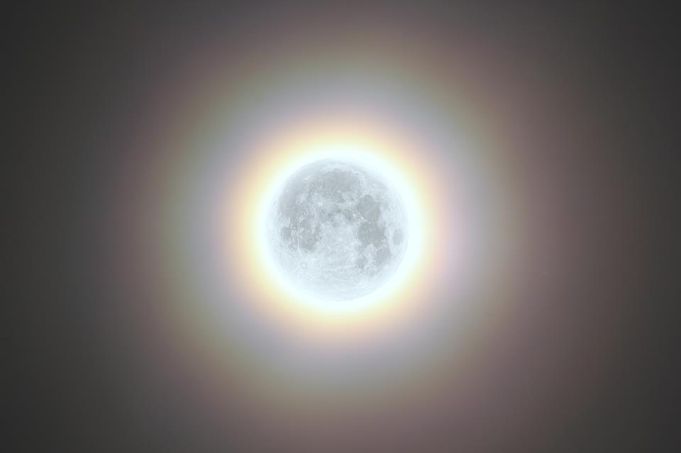 The hunter’s moon, also known as the sanguine moon, is the first full moon following