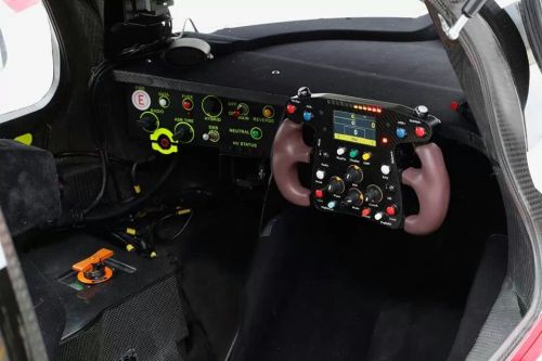 Inside 2014-spec Audi Sport R18 e-Tron Ultra.