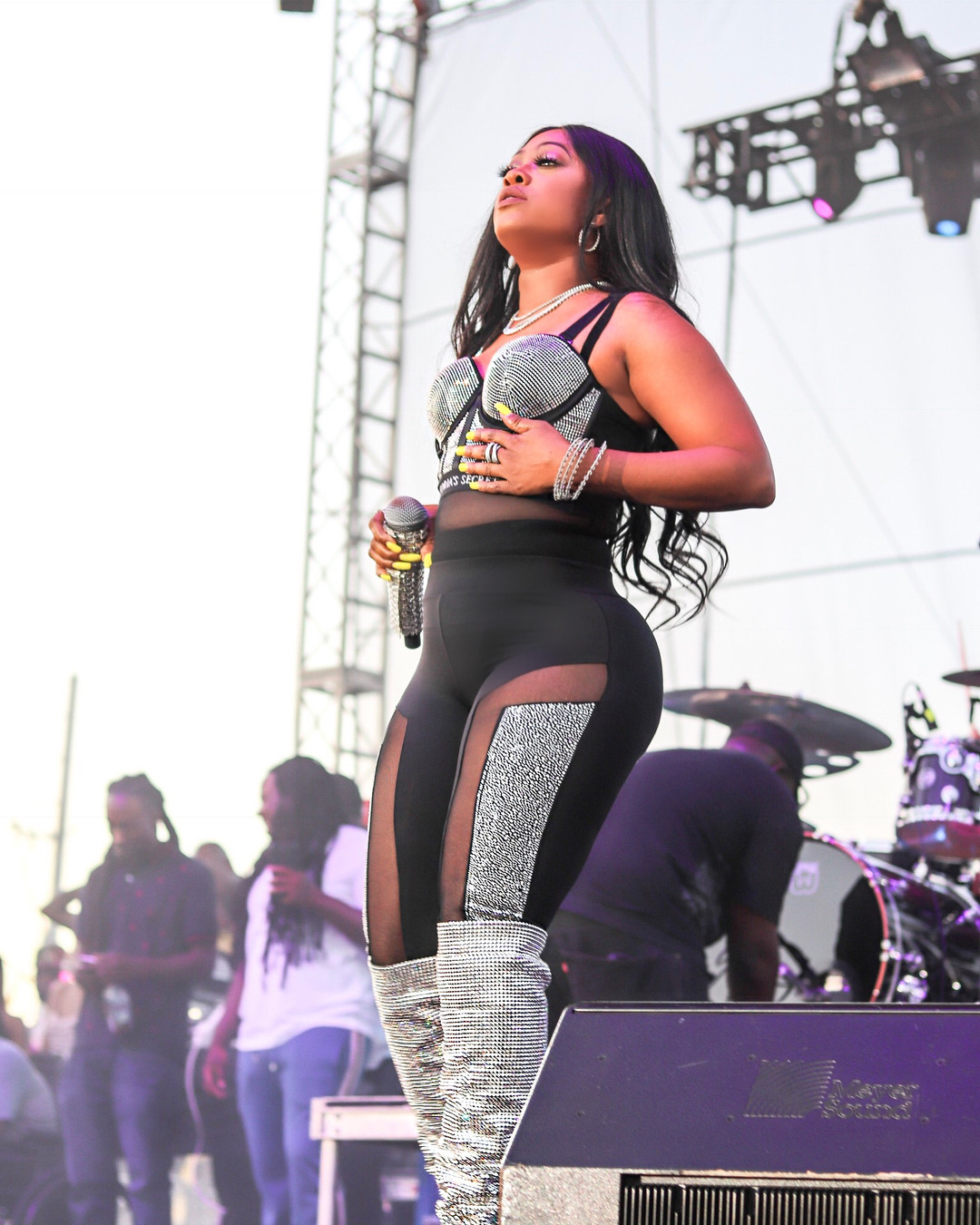 my-phatty-like-a-mattress:  Trina performing in Dubai (4/30/2018)