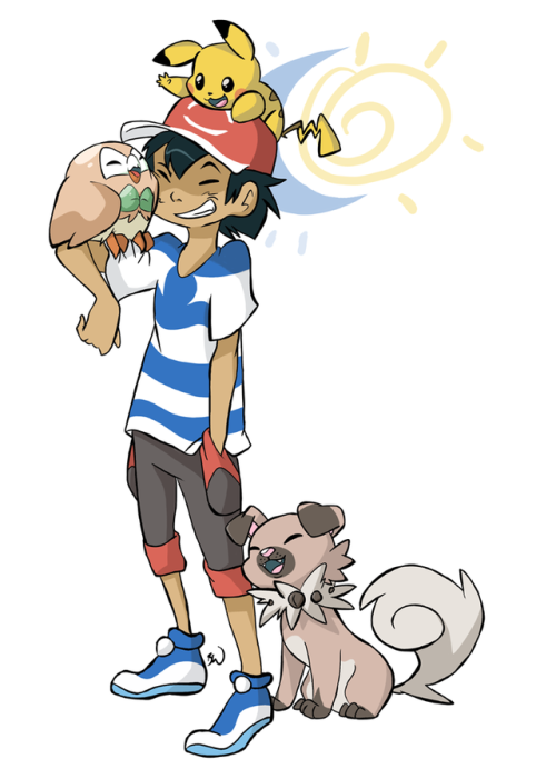 wingogo:Let’s just call Ash’s alola team Team Cuddles.