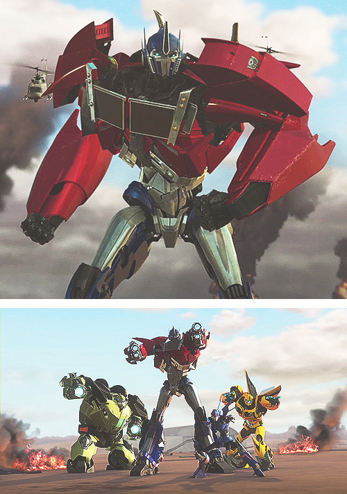 aerokah:  Autobots, action poses, go!