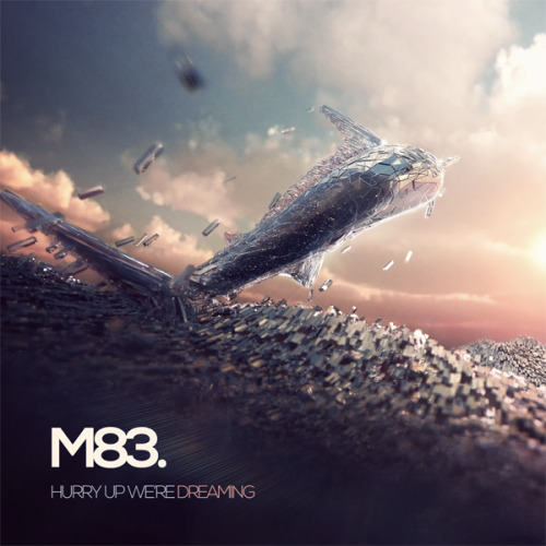 Concept album artwork for M83’s euphoric ‘Hurry Up We’re Dreaming’ by Tom Alex Buch.(via M83 // HURR