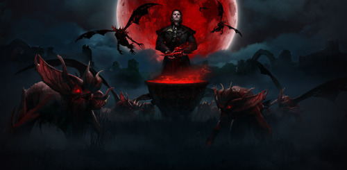 The Blood Moon is rising. This is a time of the Crimson Curse, a time of madness and despair. A dark