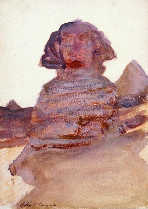 “The Sphinx”, John Singer Sargent.