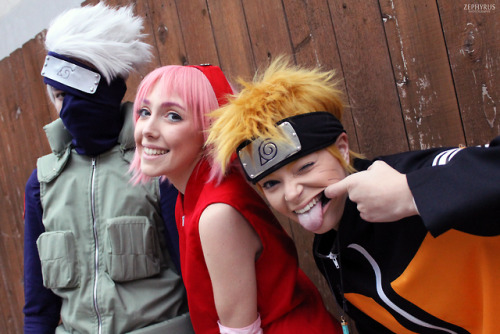 Team Kakashi at Wizard World St. Louis 2018Kakashi - tamashir0Sakura - princessperona_zNaruto - omac