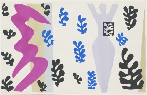 artist-matisse:The Knife Thrower (Le Lanceur de couteaux) from Jazz, Henri Matisse, 1947, MoMA: Draw