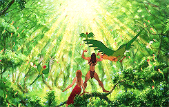 :  ♫ Come with me now to see my world, where there’s beauty beyond your dreams.