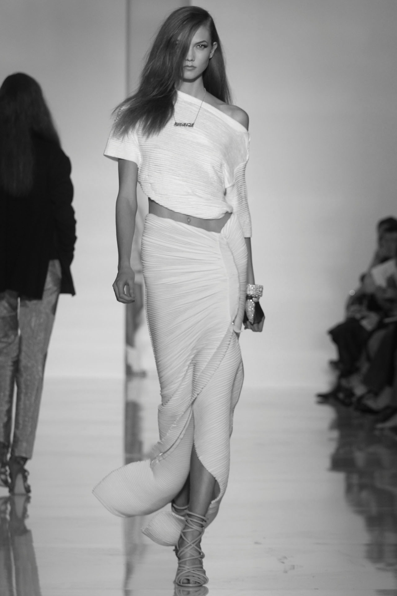 senyahearts:  Kanye West - S/S 2012 RTW  Model: Karlie Kloss 
