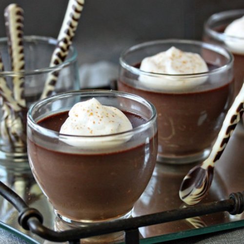 homemadefoodoftheworld: Chocolate Chai Pots de Creme - Follow